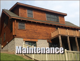  Walnut Grove, Alabama Log Home Maintenance